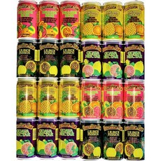 하와이 선 드링크 24팩 샘플러 (Pass-O-Guava Fineer-Orange Lilikoi-Passion Fruit Guava) 6팩 각각의 : 식료품 & 미, 1, 1