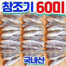 여수 참조기 60미 2.4kg 국내산 출발, 1개, 상세페이지 참조