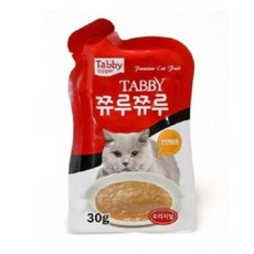 테비 쮸루쮸루 고양이 파우치 30g, 오리지날, 48개입