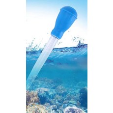 EsiFare 28.5cm+25cm 수조 스포이드 물 교환 청소용 클리너 스포이드 메다카 건강, 1개
