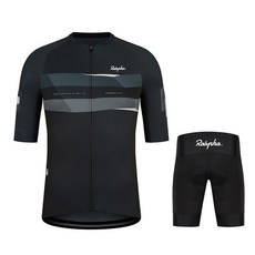 rapha 라파 Rapha 사이클링 저지 세트 남성 gobik 의류 자전거 유니폼 산악 여름