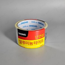 오공 난연성 알류미늄 테이프 50mmx5Mx1입, 3개