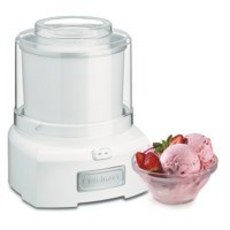 cuisinart ice-21 1.5쿼트 냉동 요거트 - 아이스크림 제조기 (화이트), 상세페이지 참조