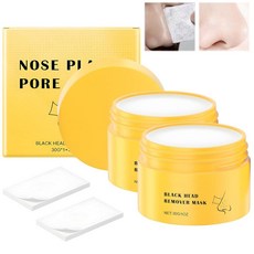RooroopetLuelle 모공 스트립 2세트, Luelle 모공 스트립 2세트, 딥 클렌징 스트립,, 30g, 2개