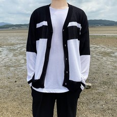 남자여름롱가디건