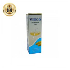Vicco 비코 심 황 크림 (거품 베이스) 70 그램 (2 팩) X 2세트, 1개