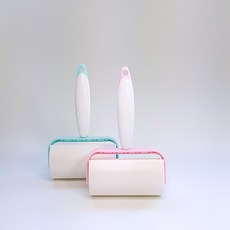 쇼핑몰집 10cm 소형 미니 사선 테이프크리너핸들 찍찍이 돌돌이 핸들 손잡이, 1개