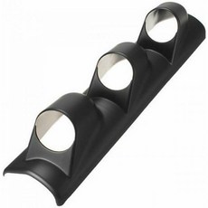 말리부용 6 52mm ABS 트리플 홀 필러 게이지 마운트 홀더 블랙 K5 블레이저 교외용 C15C1500 C25C2500 K15K1500 K25K2500, 말리부용 6 52mm ABS 트리플 홀 필러 게이지 마, 1개