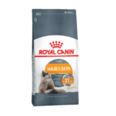  로얄캐닌 헤어 앤 스킨 고양이 사료, HAIR & SKIN (육분+곡류), 3개, 400g 
