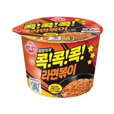 오뚜기 PC방 콕콕콕 라면볶이 용기 간편식 컵라면 120G, 19세트