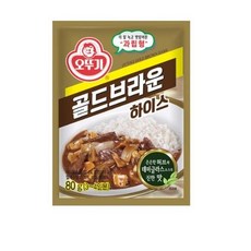 오뚜기 골드브라운하이스 80g, 21개