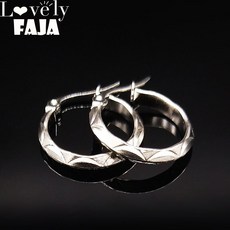 2020 패션 스테인레스 스틸 작은 고리 귀걸이 여성을위한 실버 컬러 귀걸이 쥬얼리 aros mujer oreja E612888