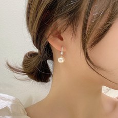 진주링귀걸이14k