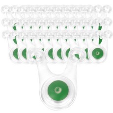  캠핑 LED스트링가드 그린 벌크 60p, LED스트링가드그린벌크60p 