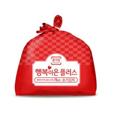 종가집 행복이온 플러스 포기김치 10kg, 상세페이지 참조, 상세페이지 참조