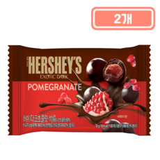 Hershey's темный шоколад с гранатом, 35 г, 2 шт.