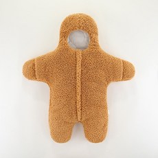스타도어 유아용 풀집업 뽀글이후드 겉싸개 3m