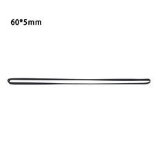 5mm 와이드 플랫 카세트 테이프 기계 벨트 레코더 용 다양한 일반 벨트, 60mm, 1개