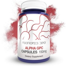 Nootropics Depot 뉴트로픽 디팟 알파 GPC 150mg 180캡슐, 1개, 180정