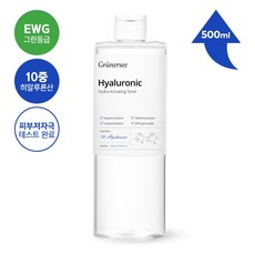 그뤼너씨 히알루론산 엑티베이팅 토너 500ml 대용량, 옵션없음, 옵션없음