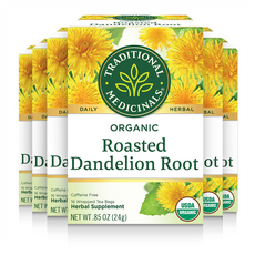 Traditional Medicinals 구운민들레뿌리 6팩, 24g, 1개입, 6개