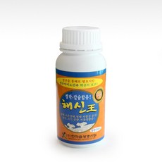 해신왕 500ml 생선아미노산 칼슘제 고농축 식물영양제 액체비료 액비 농사 고추 마늘 양파 비료