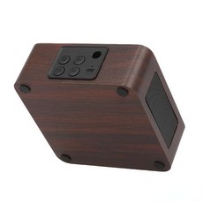 Q1A Wooden Wireless Bluetooth Mini Portable Mesh Cover Small Speaker Home Mobile Phone Gift Audio