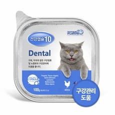 포르자10 건강캡슐 고양이 캔 100g, 16개, 구강 - 포르자10