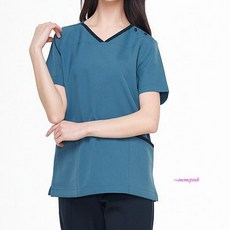 간호사복한울 유니폼 다크스카이 물리치료사복 병원실습복zab728