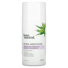 InstaNatural Retinol Moisturizer 인스타내추럴 레티놀 모이스쳐라이저 모든 피부용 100ml, 1개