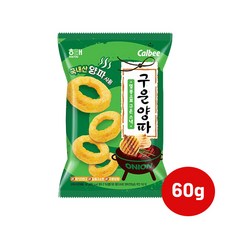 해태 구운양파 60g 인기과자/아이들간식/맥주안주/튀기지않고 구운양파스낵/무, 14개