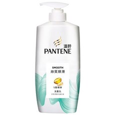 PANTENE 潘婷 絲質順滑洗髮乳，絲綢般觸感，水潤不乾枯，健康亮澤, 700g, 1瓶