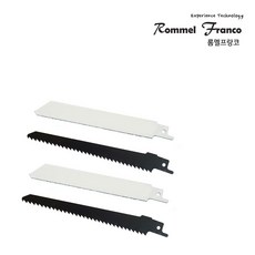 롬멜프랑코 무선전동톱날 컷쏘날 2세트(목재용/금속용 각 2개씩)