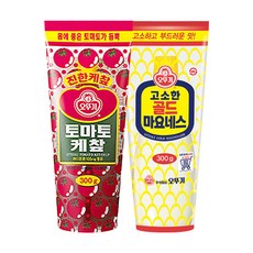 오뚜기 케찹300g+골드마요네즈300g, 300g, 1세트