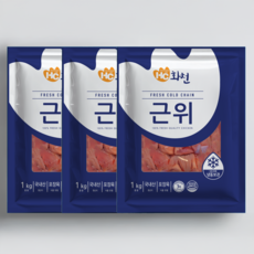 [대유화천] 국내산 냉동 근위(닭똥집), 3개, 1kg