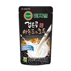 베지밀 검은콩 아몬드 호두 두유 파우치, 190ml, 45개