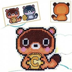 실십자수열쇠고리