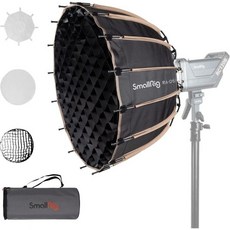 스몰리그 파라볼 소프트박스 퀵 릴리즈 RC 120DRC 120BRC 220DRC 220B 기타 보웬스 마운트 라이트 21.6인치55cm, 21.6inch/55cm, 21.6inch/55cm