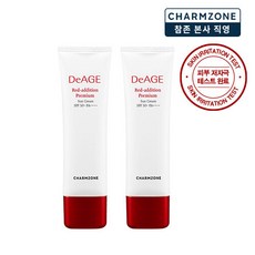 참존 디에이지 레드 선크림 50ml (SPF50+/PA++++) 2개