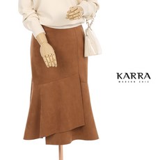 KARRA 언발슬릿스웨이드스커트_KB0WSK508A