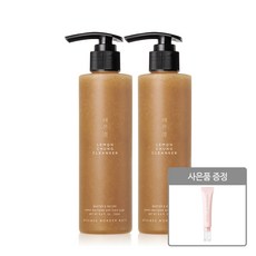 조성아 원더바스 레몬청 클렌저 200ml 2개 + 레이빔 업 피치볼륨 미니 - ghbass