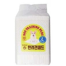 노브랜드 강아지 배변패드(L) 60*70cm 45매 X 2 총 90장, 2세트, 45개입 - 노브랜드배변패드