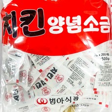 포장마차용 치킨소금 3g x200입 600g X15 옛날통닭 디핑용 솔트, 15개