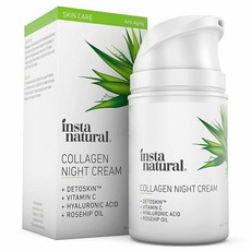 인스타내추럴 콜라겐 나이트 안티에이징 크림 1.7oz, 나이트크림, One Size
