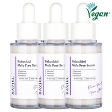 라비엘 바쿠치올 멜라 프리 세럼, 3개, 30ml