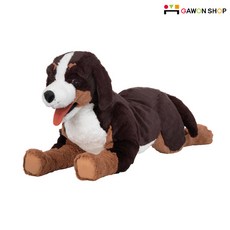 이케아 HOPPIG 강아지인형 (대/63cm)/애착인형, 브라운화이트 (대/63cm)