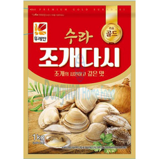 조개다시골드 뚜레반 1kg, 2개