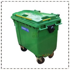 모래함 HDPE 제설함 봉투 1385x785x1225mm 쓰레기통 바퀴장착 660L 종량 수거함 상차용, 상품선택, WL-2473, 1개