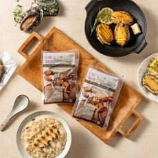 완도 자숙 손질전복 20미 총10팩 (전복내장 게우포함 1팩2미 90g), 10개
