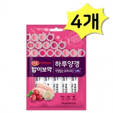 밥이보약 CAT 하루양갱 걱정없는유리너리 56g (8g x 7개입) 4개(총28개입) 하림펫푸드 고양이간식DMM, 1개 - 하루양갱